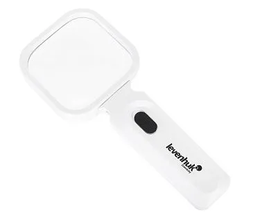 Лупа для чтения Levenhuk Zeno Read ZR10, белая (выставочный образец)