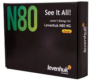 Набор микропрепаратов Levenhuk N80 NG «Увидеть все!» (выставочный образец), изображение 1