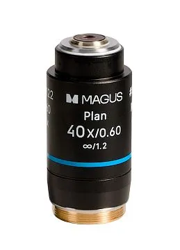 Объектив MAGUS 40PL60V Plan 40х/0,60 ∞/1,2 H60 мм, изображение 1