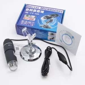 Микроскоп цифровой карманный Kromatech 50–500x USB, с подсветкой (8 LED), изображение 3