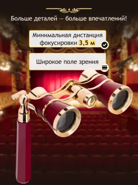 Театральный бинокль-лорнет Levenhuk Broadway 325E, изображение 15