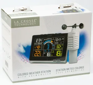 Метеостанция La Crosse WS6860-w с цветным экраном, белая, изображение 7