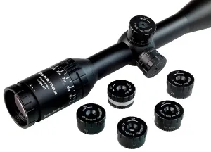 Прицел оптический Nikko Stirling Panamax Precision 4–12x40, сетка Half MD, изображение 3