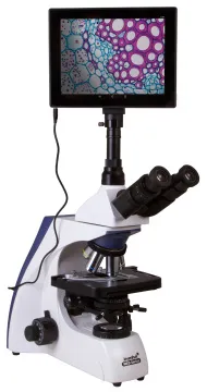 Микроскоп цифровой Levenhuk MED D35T LCD, тринокулярный, изображение 5
