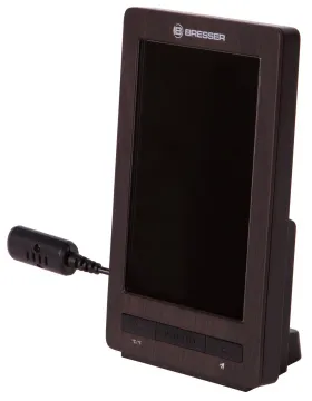 Метеостанция Bresser ClimaTemp WS с цветным дисплеем, в корпусе под дерево, изображение 3