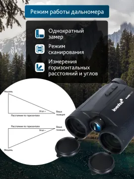 Бинокль с дальномером Levenhuk Guard 1500, изображение 16