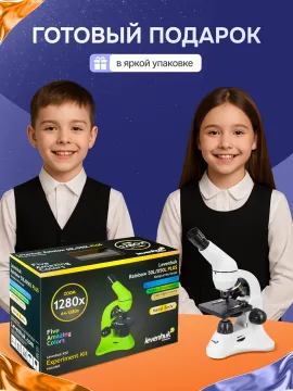 Микроскоп Levenhuk Rainbow D50L PLUS, 2 Мпикс, Moonstone\Лунный камень, изображение 35