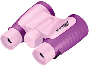 Бинокль детский Bresser Junior 3x30, розовый, изображение 2