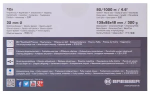 Бинокль Bresser Travel 12x32, изображение 16