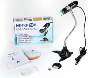 Цифровой USB-микроскоп SITITEK «Микрон-500» 500x, 2Мпикс, LED, изображение 2