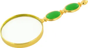 Лупа на ручке 3x, металл, цветная (16-82), изображение 4