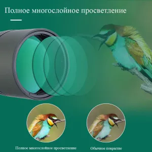 Зрительная труба SVBONY SV411 20–60x80 WP со штативом, изображение 10