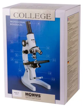 Микроскоп Konus College 600x, изображение 13