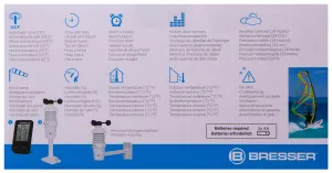 Анемометр (ветромер) Bresser «3 в 1», профессиональный, изображение 4
