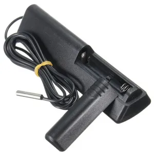 Термометр цифровой Kromatech DS-1, с часами и внешним датчиком, изображение 3