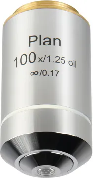 Объектив 100х/1,25МИ Plan беск/0,17 для микроскопа Микромед-3 (U), изображение 2